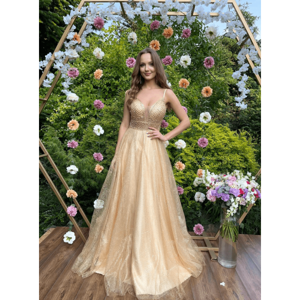 Svečana haljina za vjenčanje Gold